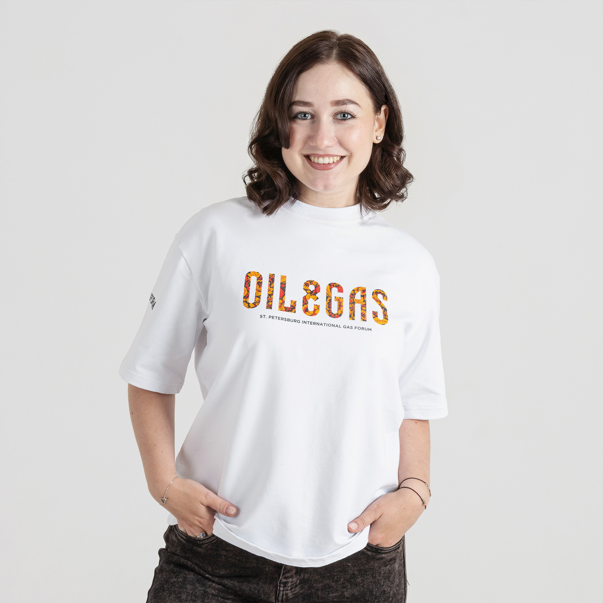 Футболка "OIL&GAS" ХОХЛОМА