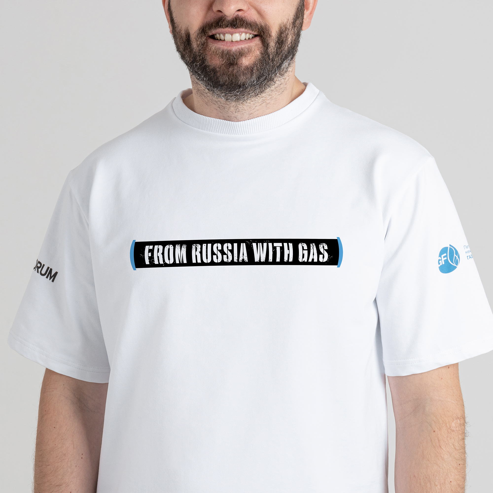 Футболка "FROM RUSSIA WITH GAS" 