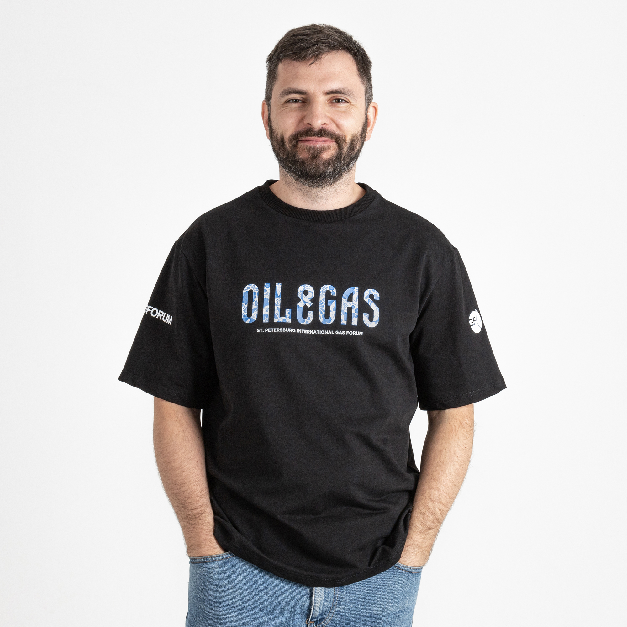 Футболка "OIL&GAS" ГЖЕЛЬ